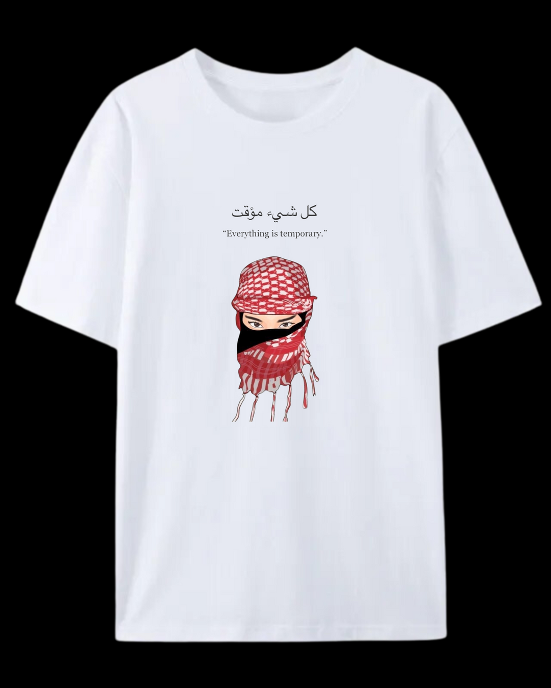 „Everything is temporary“ Oversize T-Shirt