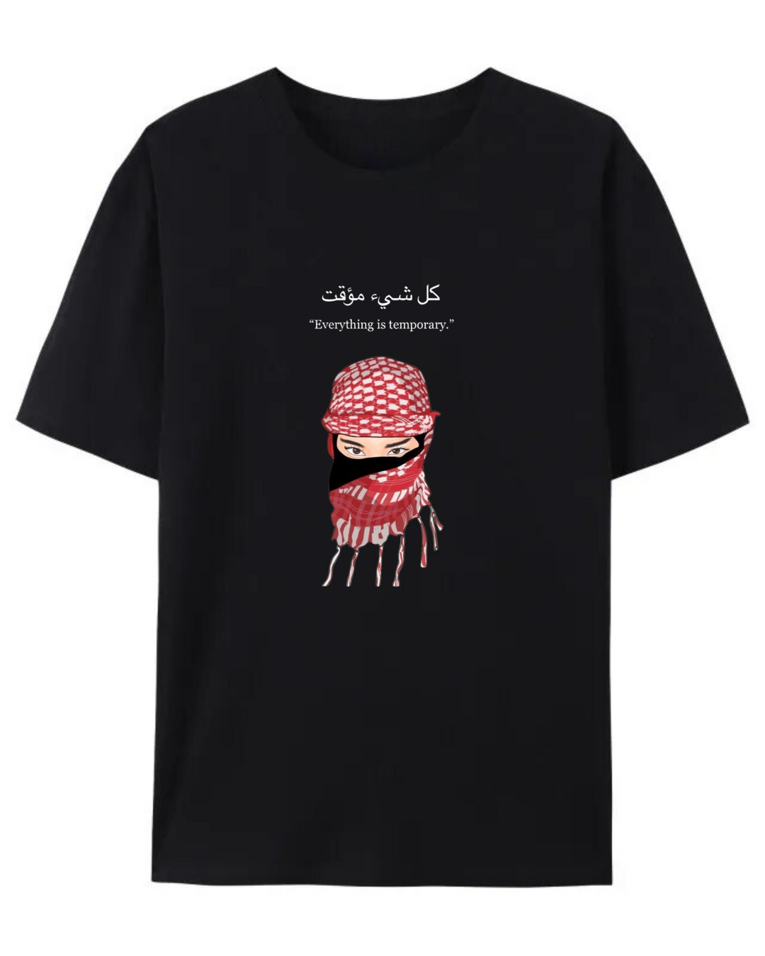 „Everything is temporary“ Oversize T-Shirt
