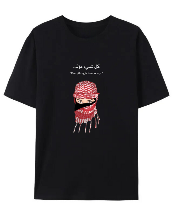 „Everything is temporary“ Oversize T-Shirt