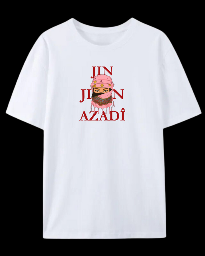 „JinJiyanAzadi🩷“ T-Shirt