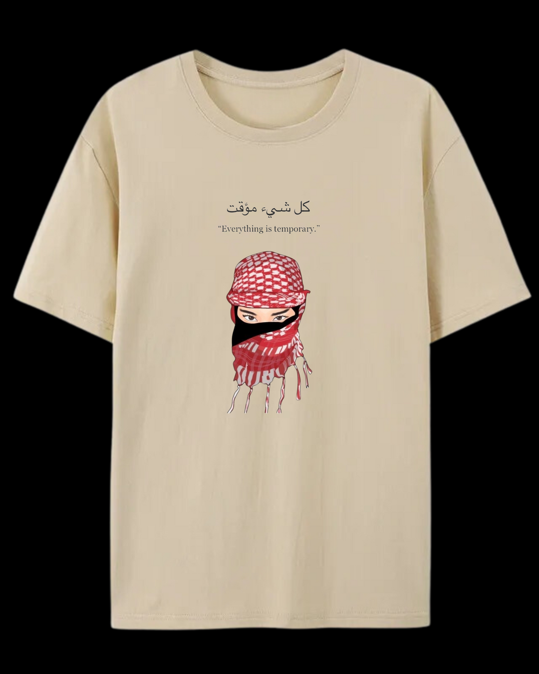 „Everything is temporary“ Oversize T-Shirt