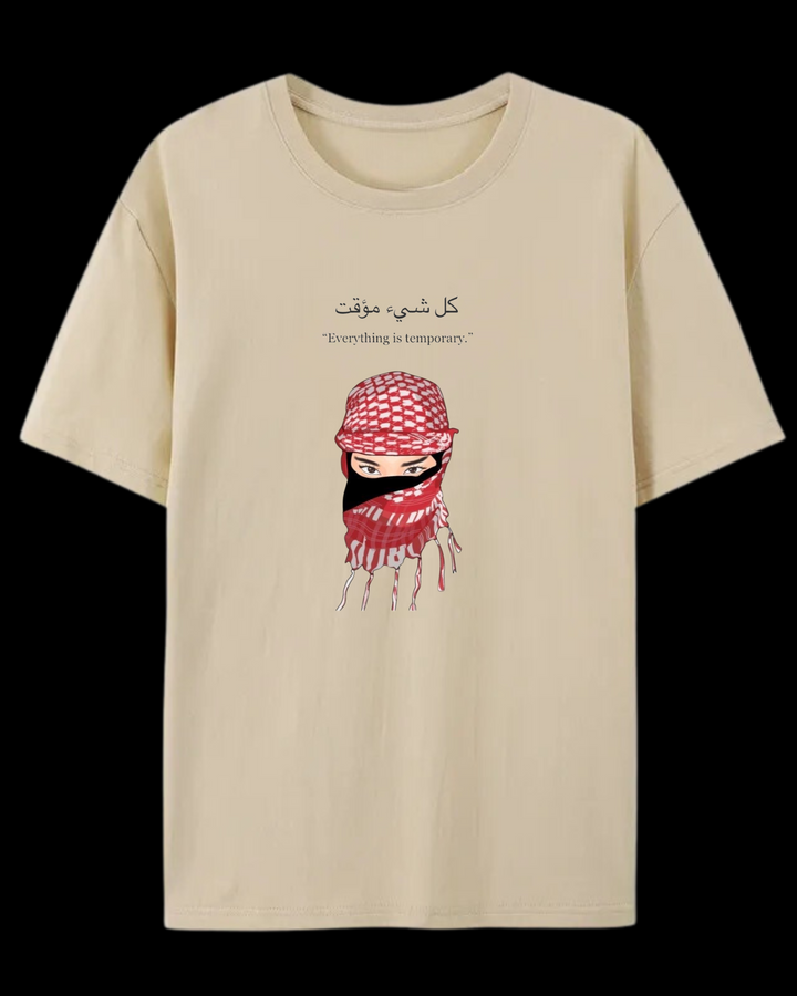 „Everything is temporary“ Oversize T-Shirt