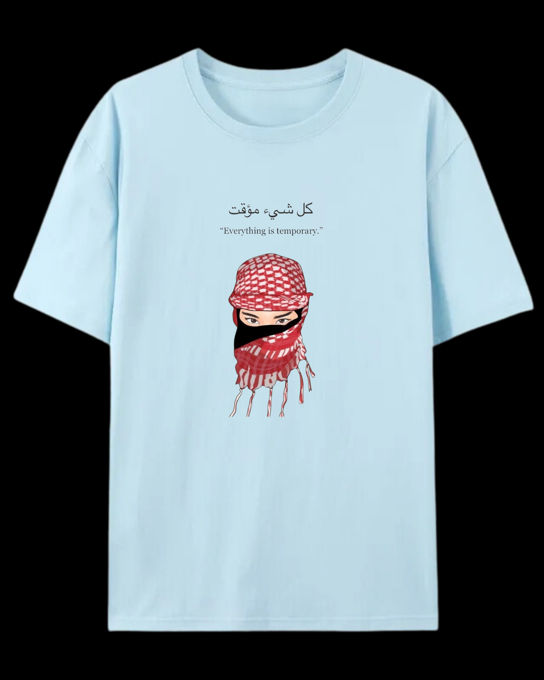 „Everything is temporary“ Oversize T-Shirt