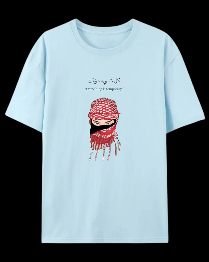 „Everything is temporary“ Oversize T-Shirt