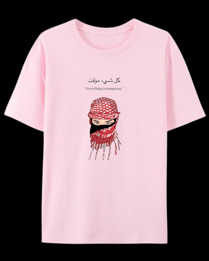 „Everything is temporary“ Oversize T-Shirt
