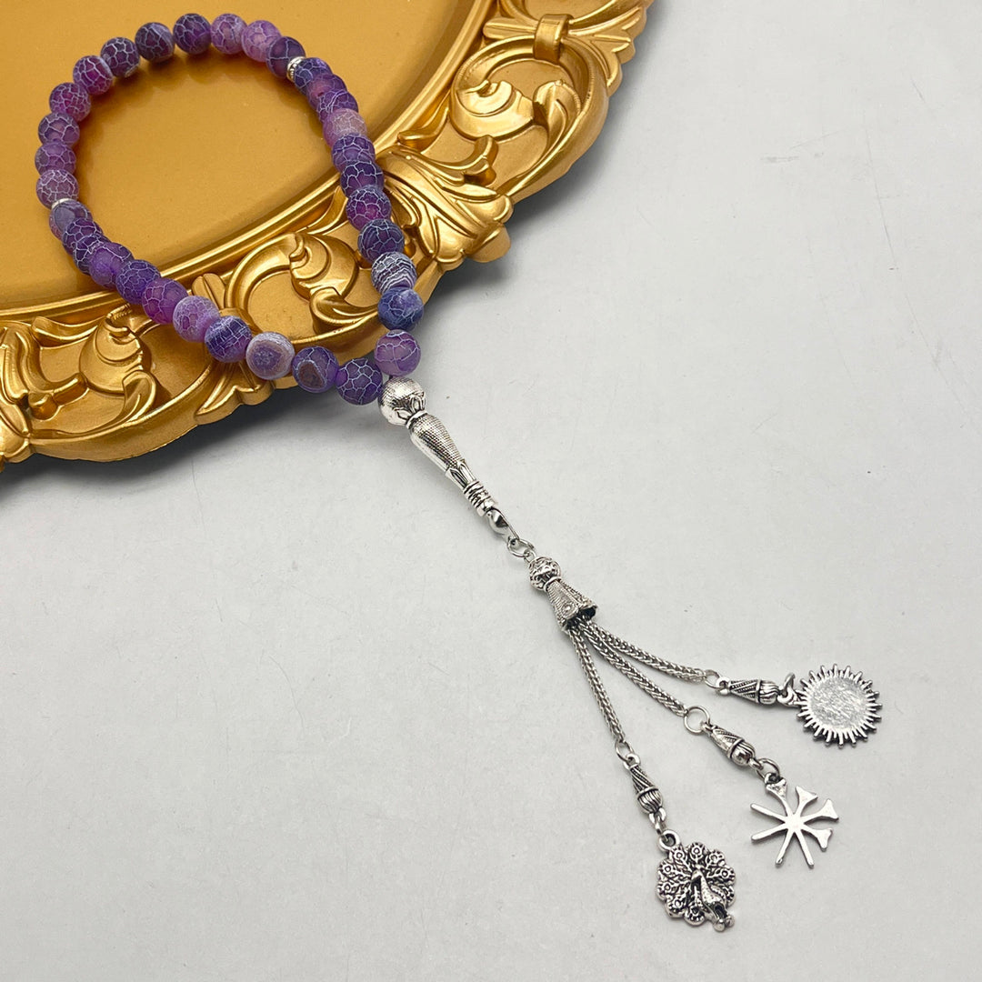 Purple Agate Tesbih